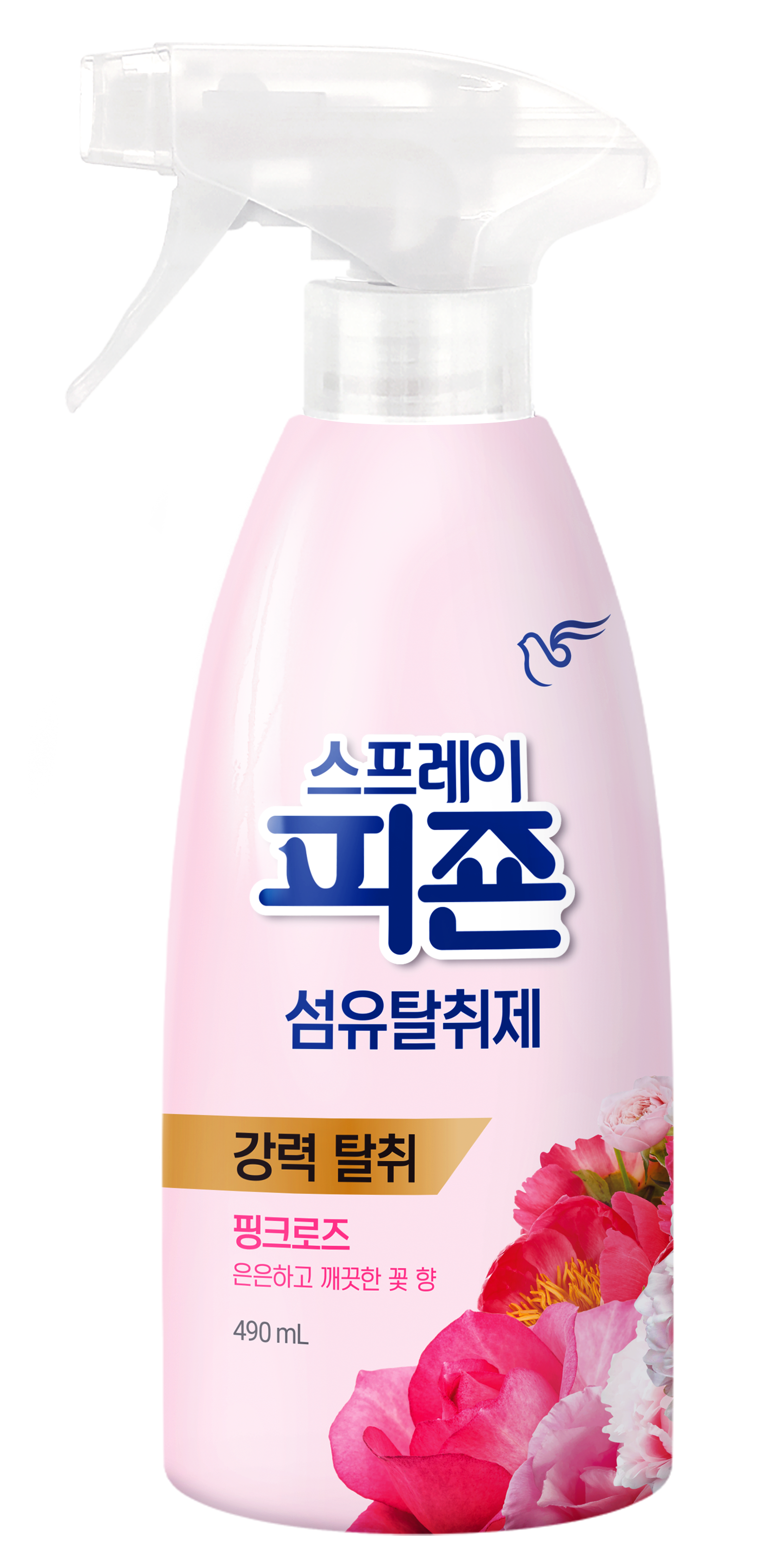 스프레이피죤_핑크로즈_490ml