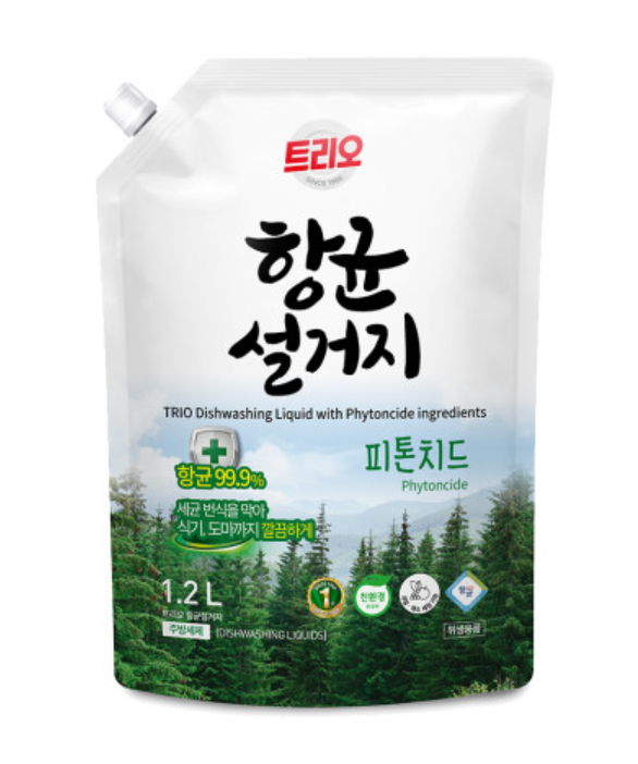 트리오 항균피톤치드 1200ml(리필)