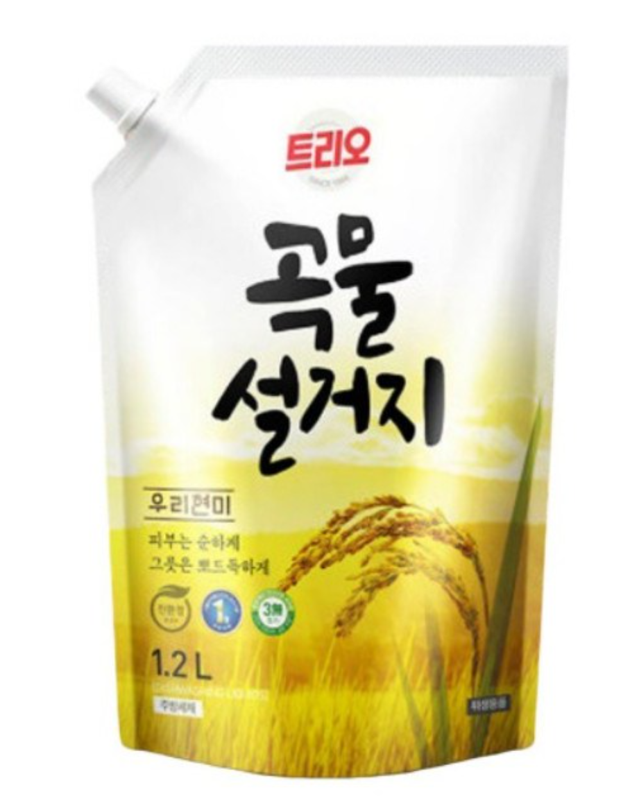 트리오 곡물설거지(현미) 1.2kg