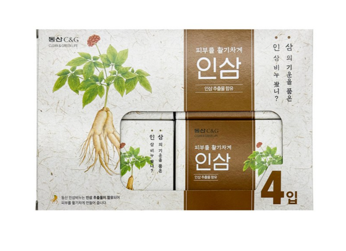 인삼비누 100g 4입