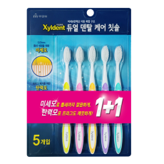 무궁화 자일덴트 듀얼덴탈케어치솔 5+5